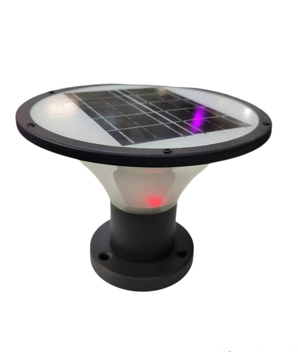 Ηλιακο Φωτιστικο CCT 3 Χρωμάτων 5Watt Ip65 Αδιάβροχο Μονοκρυσταλικο - ledmania.gr