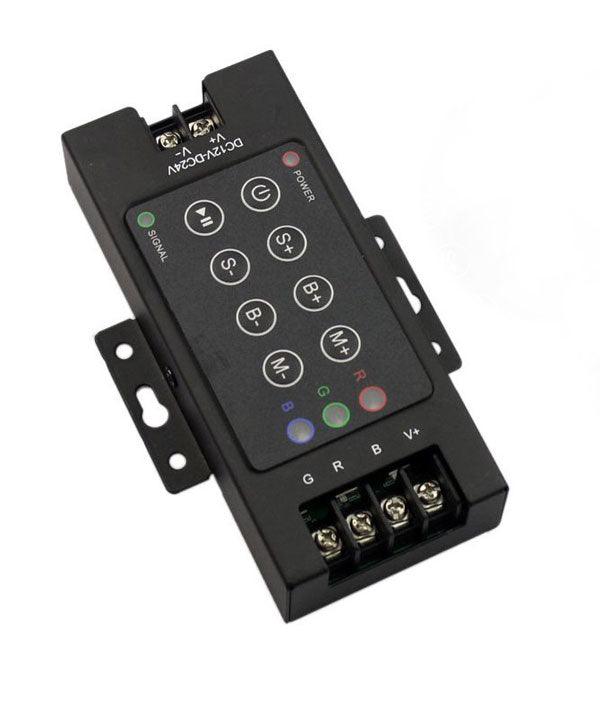 8 Key Controller με 25 τυπους Εναλλαγων και 3 Καναλια Εξοδου-12v-24v - ledmania.gr
