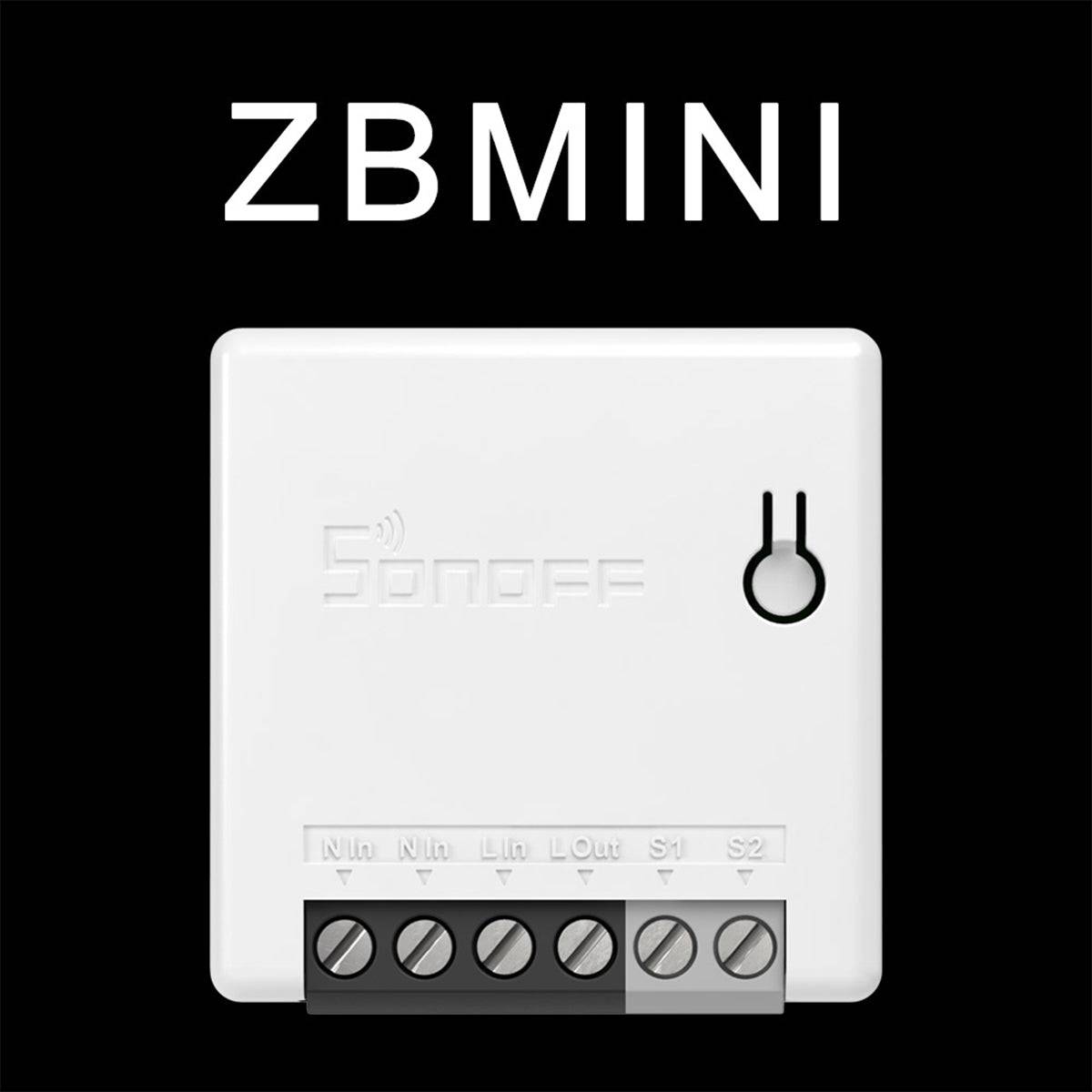 GloboStar® 80045 SONOFF ZBMINI-R3 - Zigbee Wireless Smart Switch Two Way Dual Relay - 2 Output Channel - ledmania.gr