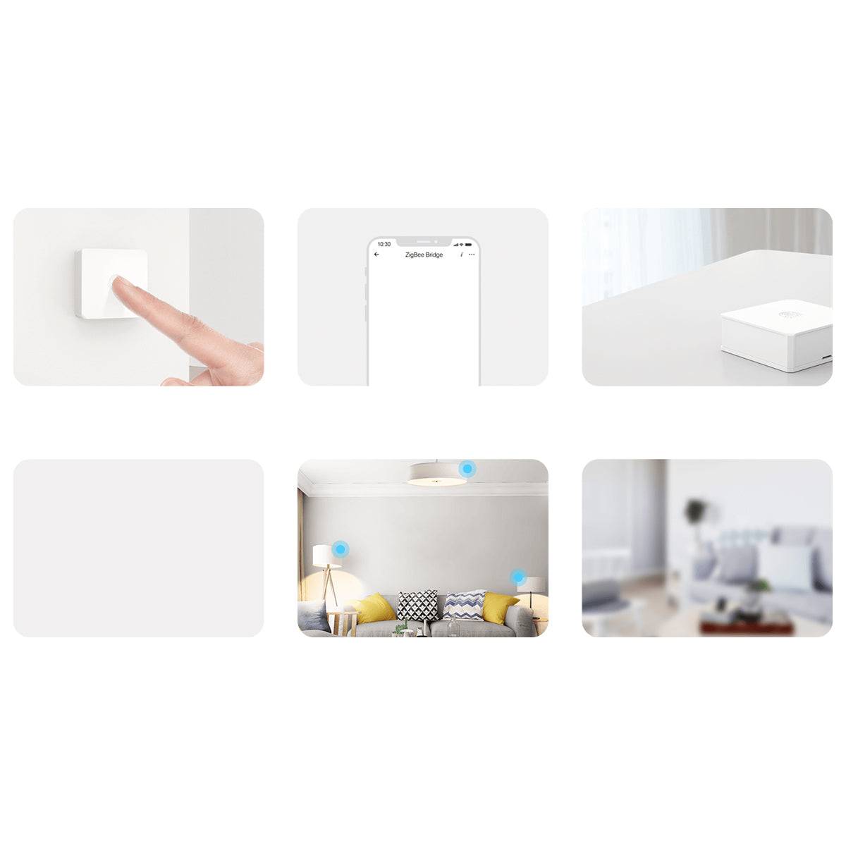 GloboStar® 80047 SONOFF SNZB-01-R3 - Zigbee Wireless 3 Way Touch Button Switch - ledmania.gr