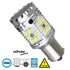 GloboStar® 81232 Λάμπα Αυτοκίνητου 1156 - BA15S - P21W 3rd Generation Can-Bus Extreme Series LED 24 SMD 3030 28W 4200lm 360° DC 12V IP20 Ψυχρό Λευκό 6000K - ledmania.gr