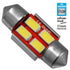 Σωληνωτός LED Extreme Truck Series Can-Bus 3ης Γενιάς 31mm 3w 24V Ψυχρό Λευκό 6000k GloboStar 81341 - ledmania.gr