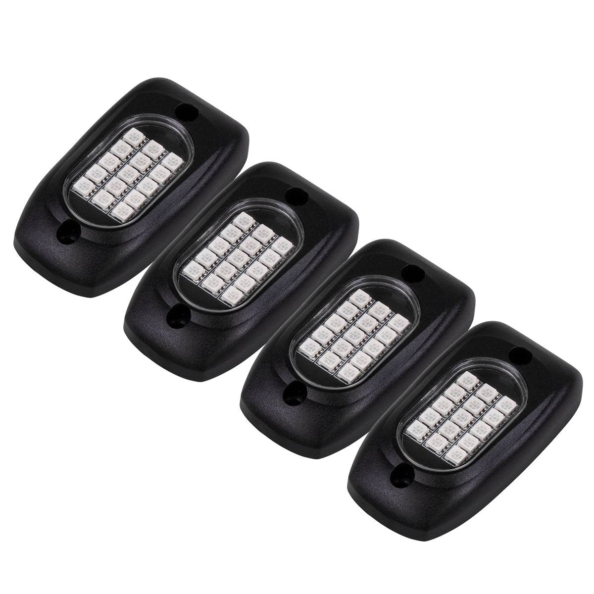 GloboStar® 85331 Car Underbody LED Flood Kit DC 12V 60W με Smart Bluetooth Controller - Εφαρμογή APP & Ασύρματο Χειριστήριο RF Αδιάβροχο IP68 Πολύχρωμο RGB - ledmania.gr