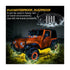 GloboStar® 85331 Car Underbody LED Flood Kit DC 12V 60W με Smart Bluetooth Controller - Εφαρμογή APP & Ασύρματο Χειριστήριο RF Αδιάβροχο IP68 Πολύχρωμο RGB - ledmania.gr