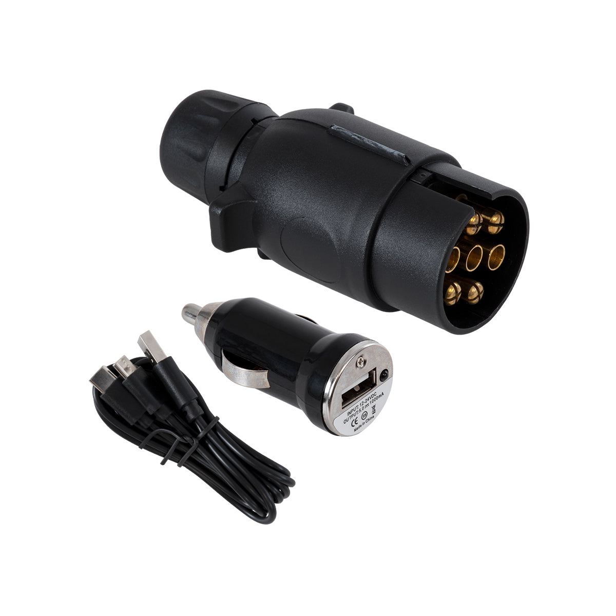GloboStar® 85339 Ζευγάρι Ασύρματα Επαναφορτιζόμενα Φανάρια για Τρέιλερ LED 150W με Μαγνήτη & Επαναφορτιζόμενη Μπαταρία 2000mAh - Ασύρματος Πομπός & Δέκτης RF 2.4Ghz - Κόκκινο - Πορτοκαλί - Λευκό - Αδιάβροχα IP65 - Μ11 x Π11 x Υ5cm - 1 Χρόνο Εγγύηση - ledmania.gr
