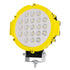 GloboStar® 85411 PRO Series Προβολέας Εργασίας Κίτρινος - Working Light για Αυτοκίνητα & Φορτηγά LED CREE XBD 63W 6300lm DC 10-30V Αδιάβροχος IP65 Ψυχρό Λευκό 6000K - ledmania.gr