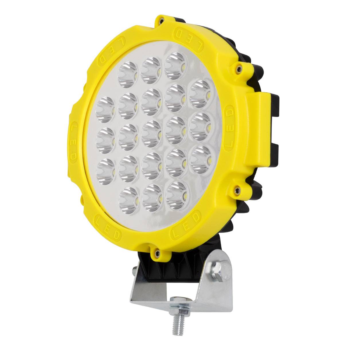 GloboStar® 85411 PRO Series Προβολέας Εργασίας Κίτρινος - Working Light για Αυτοκίνητα & Φορτηγά LED CREE XBD 63W 6300lm DC 10-30V Αδιάβροχος IP65 Ψυχρό Λευκό 6000K - ledmania.gr