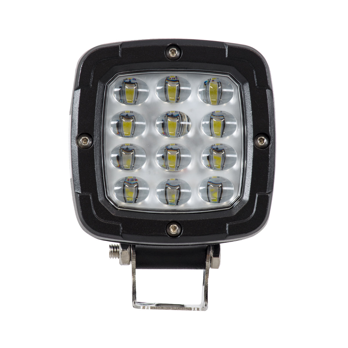 GloboStar® 85428 E4 Mark Vehicle & Forklift Work Lights - Φώτα Εργασίας για Οχήματα Περονοφόρα - Κλάρκ LED 36W DC 10-30V Αδιάβροχο IP67 Ψυχρό Λευκό 6000K Μ12.5 x Π9.5 x Υ6.5cm