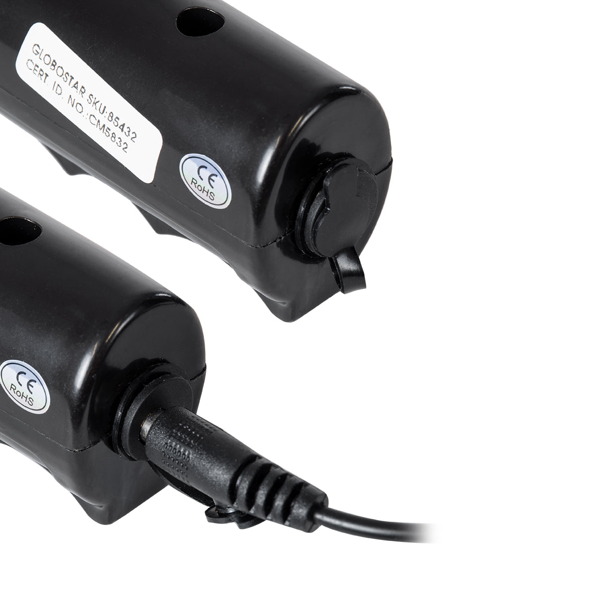 GloboStar® 85432 Φακός Λάμπα Εργασίας Συνεργείου LED 12W 960lm Μπαταρίας 18650 3600mAh Επαναφορτιζόμενος με Μαγνήτη IP20 Ψυχρό Λευκό 6000K - ledmania.gr