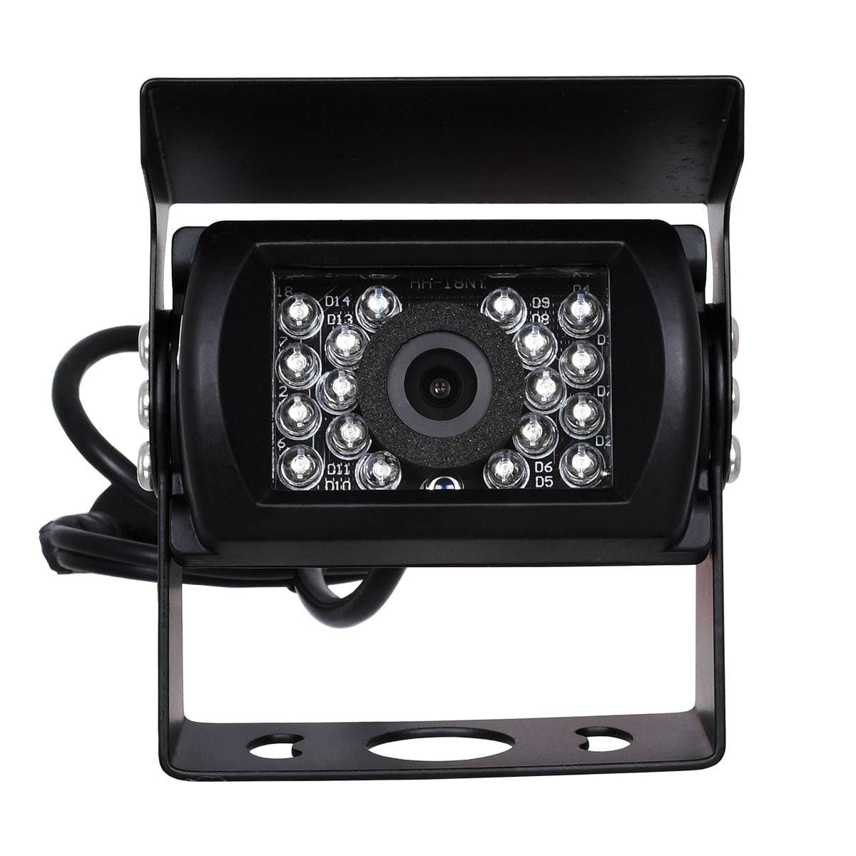 GloboStar® 86024 Έγχρωμη Κάμερα 720p CMOS HD Οπισθοπορείας Αυτοκινήτου-Φορτηγού DC 12-24V 170° Night Capture με Parking Lines & 10 Μέτρα Καλώδιο Σήματος RCA Αδιάβροχη IP65 - ledmania.gr