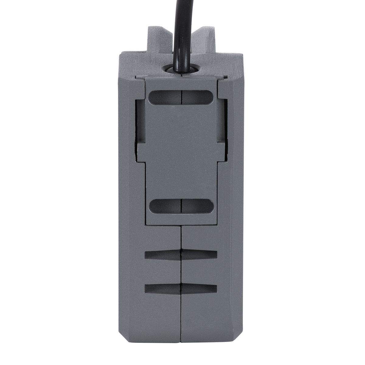 GloboStar® WINDOW-CORNA 90115 Αρχιτεκτονικό Γωνιακό Φωτιστικό Ανάδειξης Παραθύρων Window Light LED 6W 480lm 3x172° DC 24V Αδιάβροχο IP65 L12 x W4 x H12cm Μπλε - Γκρι Ανθρακί - ledmania.gr