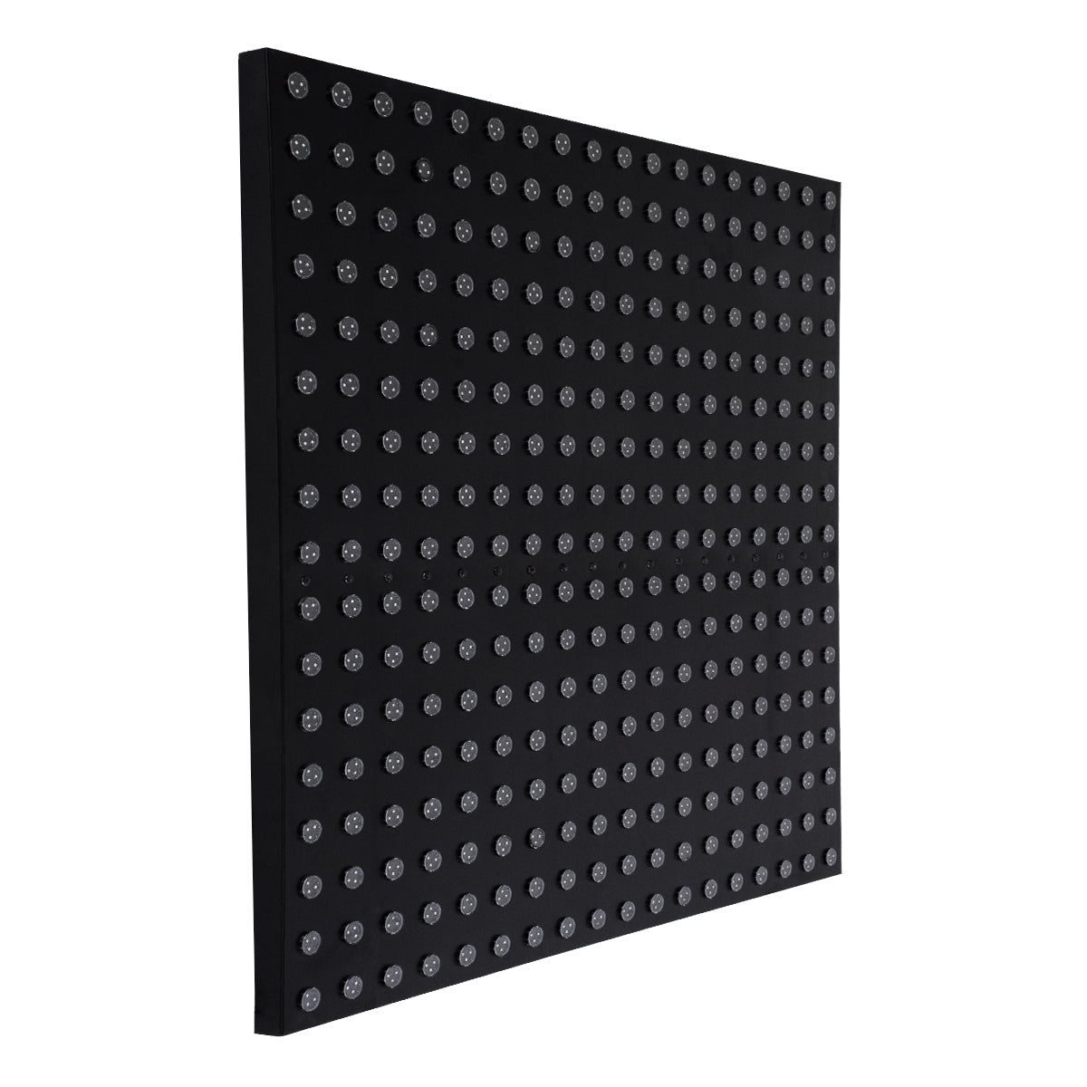 GloboStar® 90118 Digital Pixel Addressable Facade Panel - Ψηφιακό Πάνελ Πρόσοψης Κτιρίων LED SMD 3535 225W/m2 300LED/m2 300PIXEL/m2 SPI/TTL Protocol IC UCS512B 13500lm/m2 120° DC 12V IP67 RGB - Μαύρο Σώμα - Μ100 x Π100 x Υ3cm