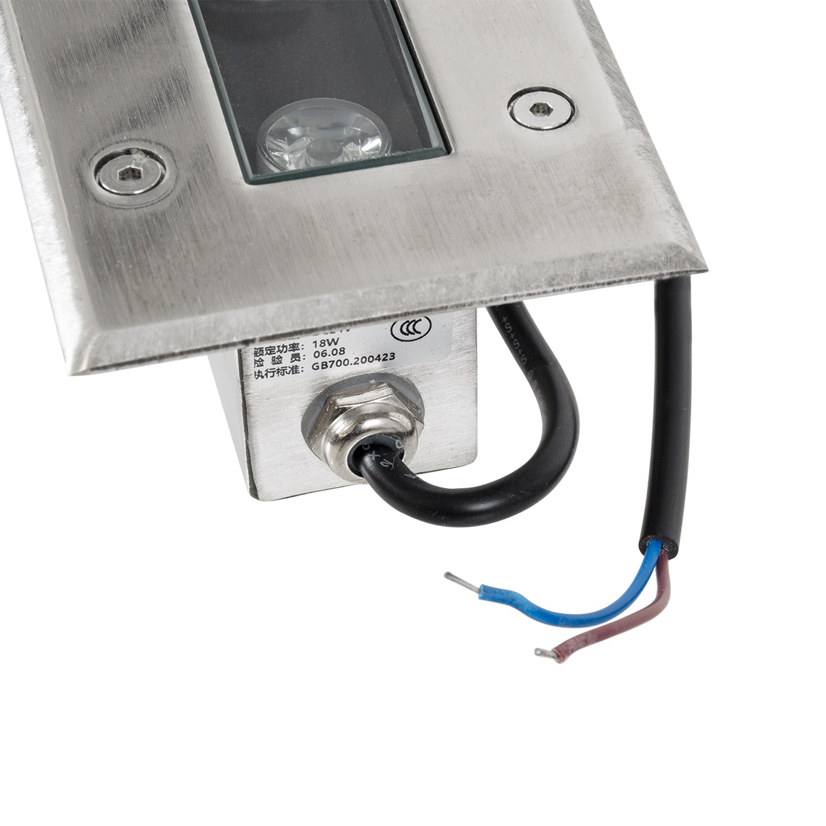 GloboStar® UNDERGROUND-REMVI 90194-Y Χωνευτό Φωτιστικό Wall Washer Δαπέδου LED 18W 1440lm 10° DC 24V Αδιάβροχο IP68 L100 x W9 x H7.2cm Αρχιτεκτονικό Πορτοκαλί 2200K - Ανοξείδωτο Ατσάλι - 3 Years Warranty - ledmania.gr