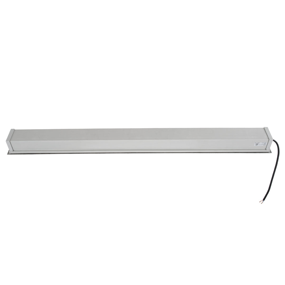 GloboStar® UNDERGROUND-MINA 90196 Χωνευτό Φωτιστικό Wall Washer Δαπέδου LED 24W 2160lm 10° DC 24V Αδιάβροχο IP68 με Ρυθμιζόμενη Γωνία Φωτισμού L108 x W9 x H7.5cm Θερμό Λευκό 2700K DMX512 - Ανοξείδωτο Ατσάλι