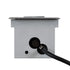 GloboStar® UNDERGROUND-MINA 90197 Χωνευτό Φωτιστικό Wall Washer Δαπέδου LED 24W 2040lm 10° DC 24V Αδιάβροχο IP68 με Ρυθμιζόμενη Γωνία Φωτισμού L108 x W9 x H7.5cm RGBW DMX512 - Ανοξείδωτο Ατσάλι - ledmania.gr