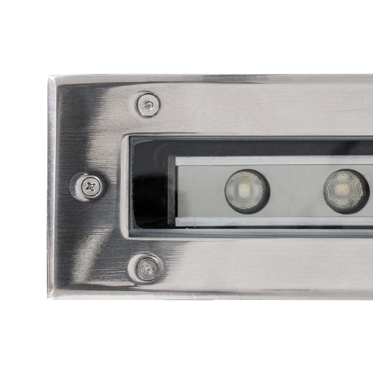 GloboStar® UNDERGROUND-MINA 90197 Χωνευτό Φωτιστικό Wall Washer Δαπέδου LED 24W 2040lm 10° DC 24V Αδιάβροχο IP68 με Ρυθμιζόμενη Γωνία Φωτισμού L108 x W9 x H7.5cm RGBW DMX512 - Ανοξείδωτο Ατσάλι - ledmania.gr