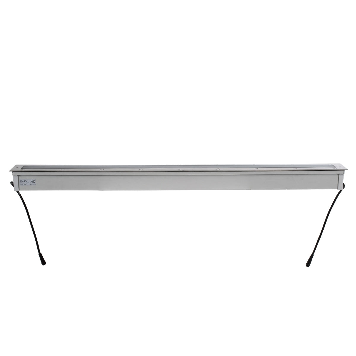 GloboStar® UNDERGROUND-MINA 90197 Χωνευτό Φωτιστικό Wall Washer Δαπέδου LED 24W 2040lm 10° DC 24V Αδιάβροχο IP68 με Ρυθμιζόμενη Γωνία Φωτισμού L108 x W9 x H7.5cm RGBW DMX512 - Ανοξείδωτο Ατσάλι - ledmania.gr