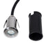 GloboStar® UNDERGROUND-GENA 90199 Χωνευτό Φωτιστικό Σποτ Δαπέδου LED 1W 80lm 5° DC 24V Αδιάβροχο IP68 Φ3 x Υ6cm Μπλε - Ανοξείδωτο Ατσάλι - 3 Years Warranty