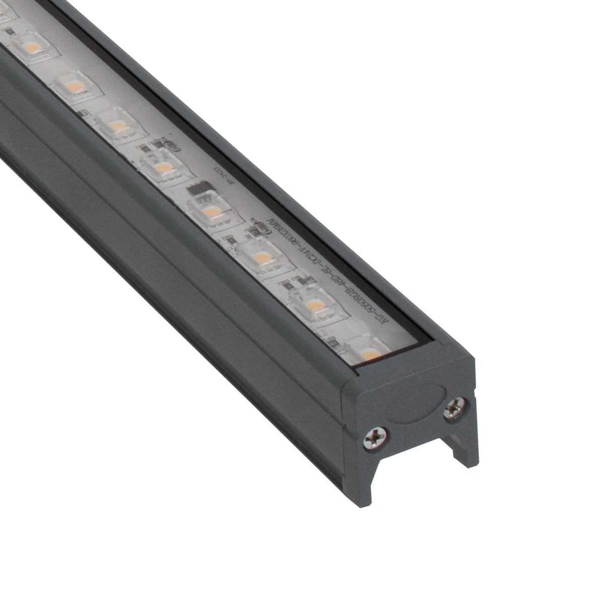 GloboStar® DIGI-BAR 90209 Ψηφιακή Μπάρα Φωτισμού Wall Washer Digital Pixel Facade Tuber Bar LED 12W 840lm 90° DC 24V Αδιάβροχο IP65 L100 x W3.2 x H3cm Θερμό Λευκό 2700K DMX512 - Ασημί με Διάφανο Κάλυμμα - ledmania.gr