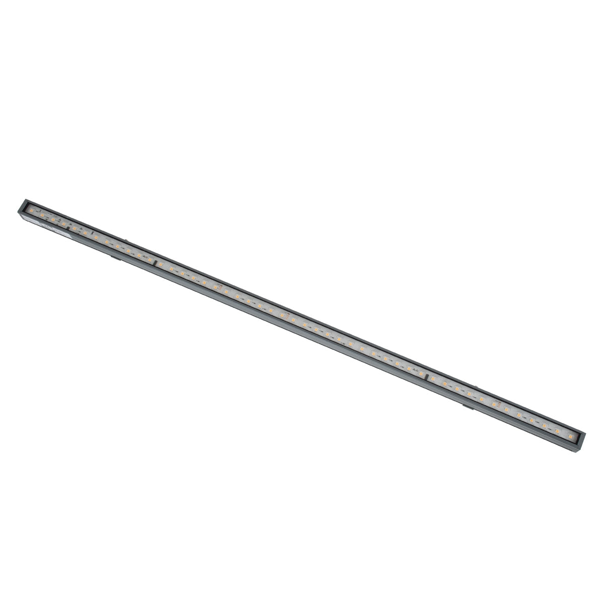 GloboStar® DIGI-BAR 90209 Ψηφιακή Μπάρα Φωτισμού Wall Washer Digital Pixel Facade Tuber Bar LED 12W 840lm 90° DC 24V Αδιάβροχο IP65 L100 x W3.2 x H3cm Θερμό Λευκό 2700K DMX512 - Ασημί με Διάφανο Κάλυμμα - ledmania.gr