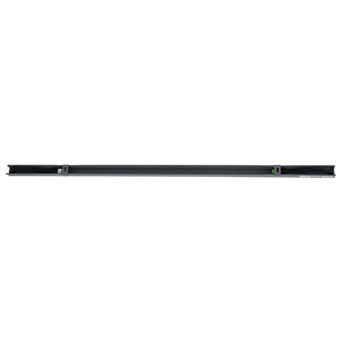 GloboStar® DIGI-BAR 90211 Ψηφιακή Μπάρα Φωτισμού Wall Washer Digital Pixel Facade Tuber Bar LED 12W 840lm 45° DC 24V Αδιάβροχο IP65 L100 x W3.5 x H3.2cm Θερμό Λευκό 2700K DMX512 - Γκρι Ανθρακί με Pixel Lens Φακούς - ledmania.gr