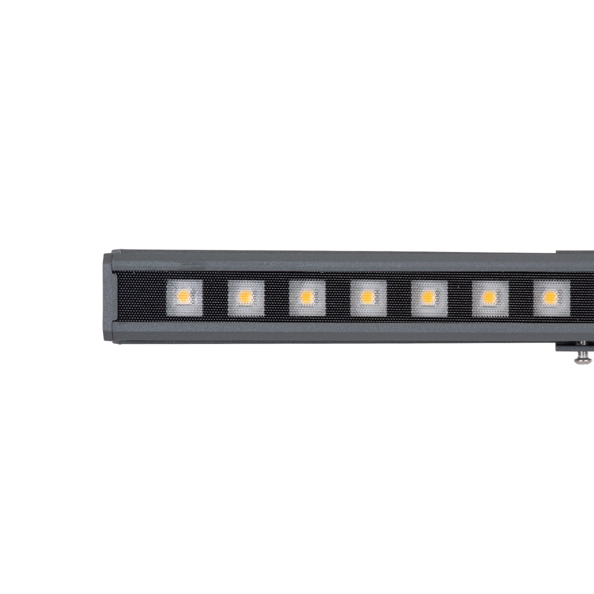 GloboStar® DIGI-BAR 90211 Ψηφιακή Μπάρα Φωτισμού Wall Washer Digital Pixel Facade Tuber Bar LED 12W 840lm 45° DC 24V Αδιάβροχο IP65 L100 x W3.5 x H3.2cm Θερμό Λευκό 2700K DMX512 - Γκρι Ανθρακί με Pixel Lens Φακούς - ledmania.gr