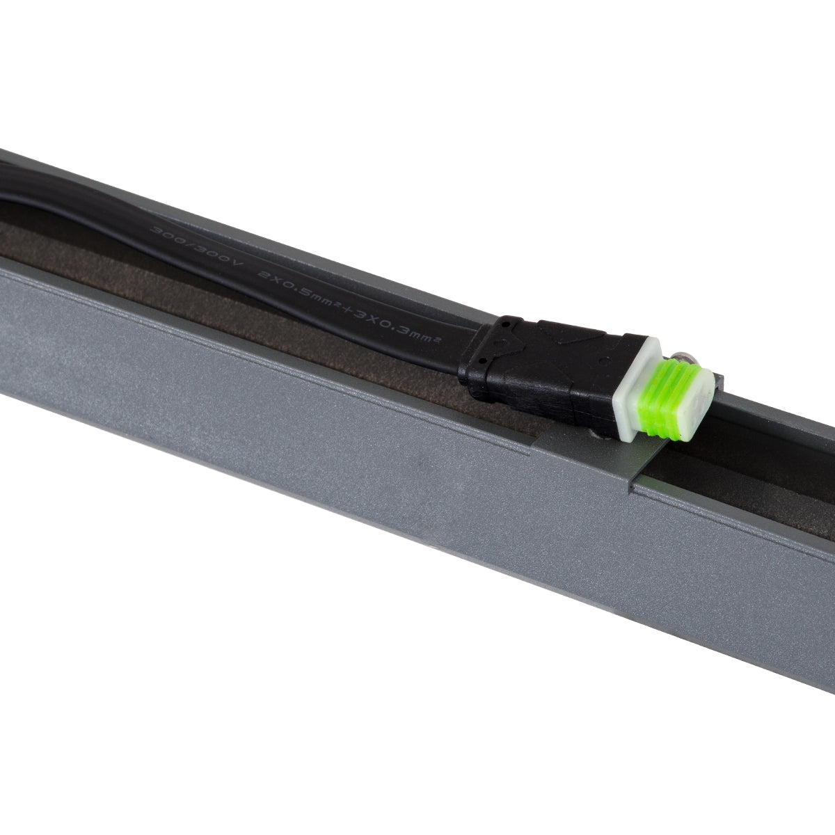 GloboStar® DIGI-BAR 90211 Ψηφιακή Μπάρα Φωτισμού Wall Washer Digital Pixel Facade Tuber Bar LED 12W 840lm 45° DC 24V Αδιάβροχο IP65 L100 x W3.5 x H3.2cm Θερμό Λευκό 2700K DMX512 - Γκρι Ανθρακί με Pixel Lens Φακούς - ledmania.gr