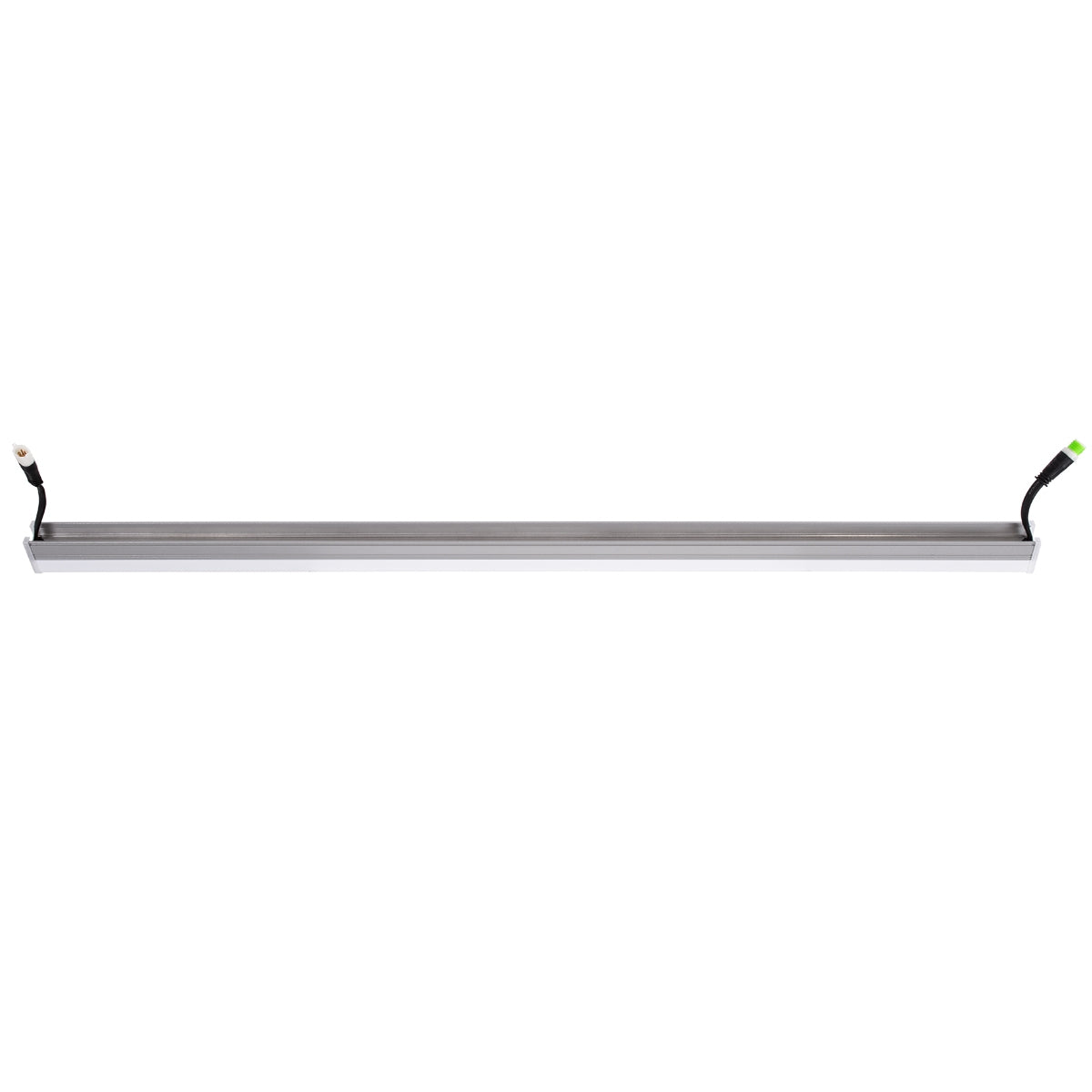GloboStar® DIGI-BAR 90213 Ψηφιακή Μπάρα Φωτισμού Wall Washer Digital Pixel Facade Tuber Bar LED 12W 840lm 180° DC 24V Αδιάβροχο IP65 L100 x W3 x H4.5cm Θερμό Λευκό 2700K DMX512 - Ασημί Με Οπάλ Λευκό Κάλυμμα - ledmania.gr