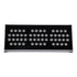 GloboStar® FLOOD-TENA 90224 Προβολέας Wall Washer για Φωτισμό Κτιρίων LED 150W 12750lm 10° DC 24V Αδιάβροχο IP65 Μ43.5 x Π15.5 x Υ18cm RGBW DMX512 - Ασημί