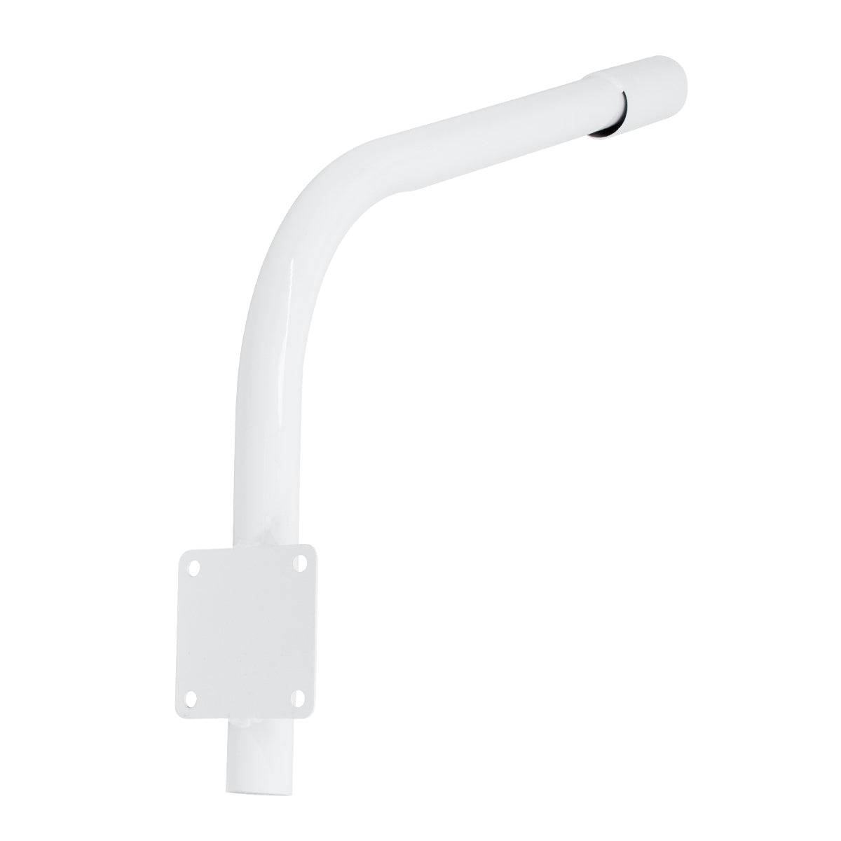 GloboStar® 90229 Μεταλλική Βάση Στήριξης CURVED M62cm x Φ60mm για Φωτιστικά Δρόμου Street Lights με Διάμετρο Βάσης Φ60mm - ledmania.gr