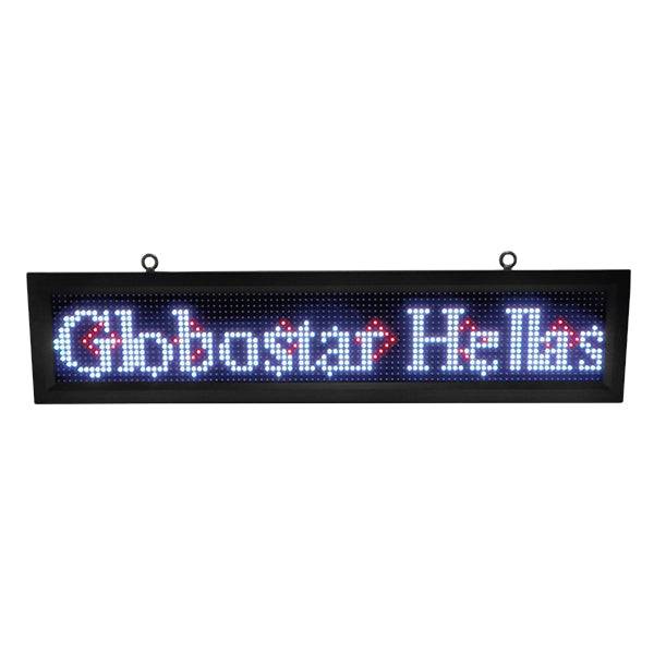 GloboStar® 90255 Κυλιόμενη Ψηφιακή Επιγραφή P10 LED SMD AC 220-240V με Wi-Fi - Αδιάβροχή IP54 - Μονής Όψης - Μ104 x Π9 x Υ24cm RGBW - ledmania.gr