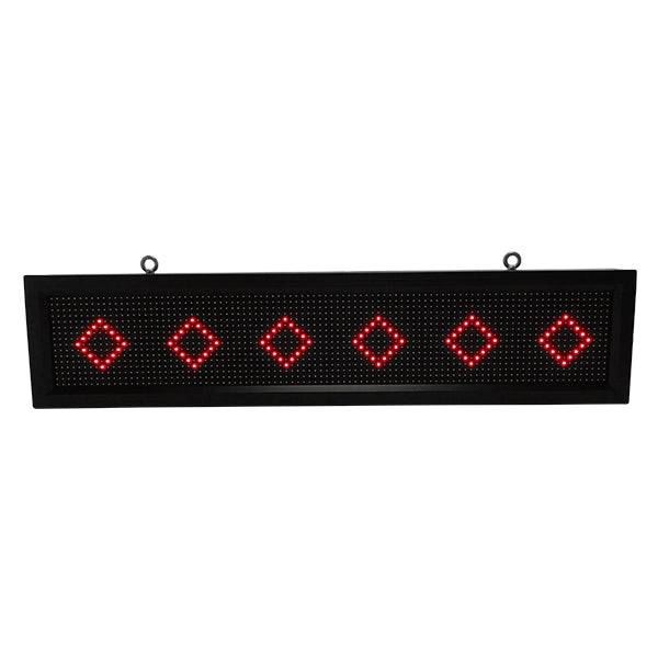 GloboStar® 90255 Κυλιόμενη Ψηφιακή Επιγραφή P10 LED SMD AC 220-240V με Wi-Fi - Αδιάβροχή IP54 - Μονής Όψης - Μ104 x Π9 x Υ24cm RGBW - ledmania.gr