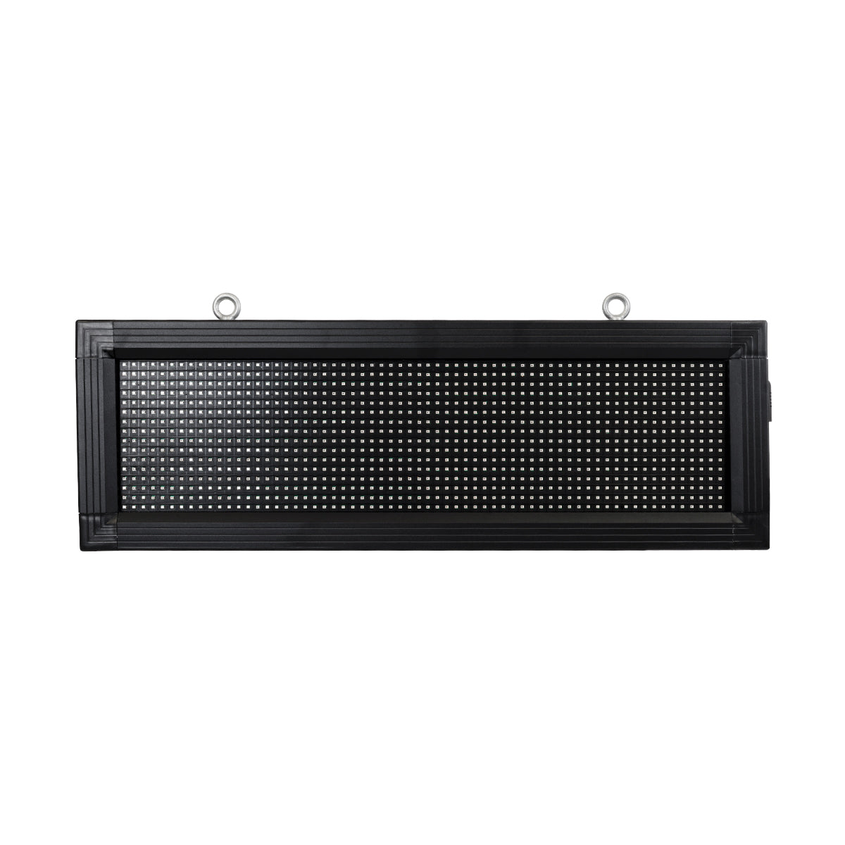 GloboStar® DISPLAY 90266 LED Scrolling Display 64x16cm - Κυλιόμενη Ψηφιακή Πινακίδα / Επιγραφή Μονής Όψης P10 LED SMD AC 220-240V - Λειτουργία μέσω Wi-Fi με Εφαρμογή APP - Αισθήτηρας Θερμοκρασίας και Υγρασίας - Αδιάβροχο IP65 - Μ72 x Π9 x Υ24cm - Κόκκι...