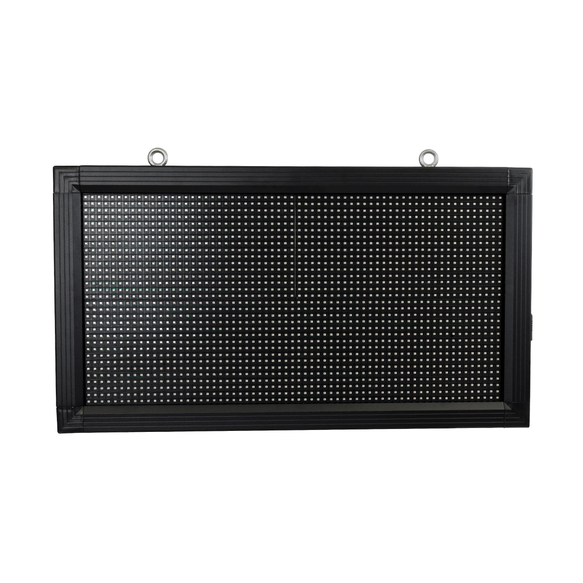 GloboStar® DISPLAY 90276 LED Scrolling Display 64x32cm - Κυλιόμενη Ψηφιακή Πινακίδα / Επιγραφή Μονής Όψης P10 LED SMD AC 220-240V - Λειτουργία μέσω Wi-Fi με Εφαρμογή APP - Αισθήτηρας Θερμοκρασίας και Υγρασίας - Αδιάβροχο IP65 - Μ72 x Π9 x Υ42.5cm - Κόκ...