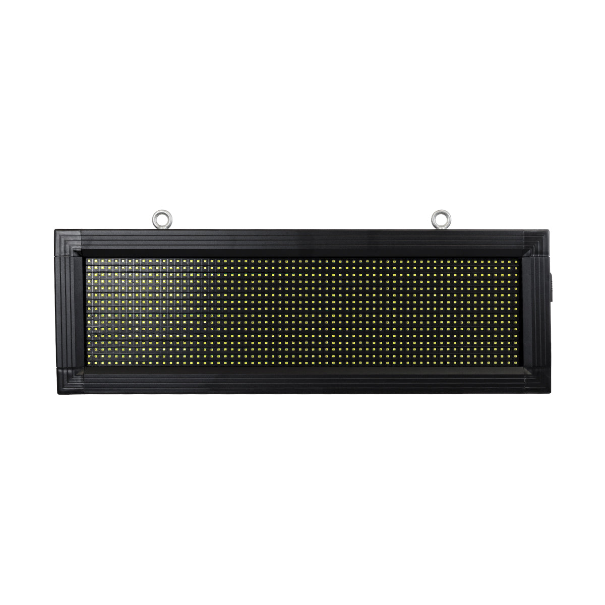 GloboStar® DISPLAY 90306 LED Scrolling Display 64x16cm - Κυλιόμενη Ψηφιακή Πινακίδα / Επιγραφή Μονής Όψης P10 LED SMD AC 220-240V - Λειτουργία μέσω Wi-Fi με Εφαρμογή APP - Αισθήτηρας Θερμοκρασίας και Υγρασίας - Αδιάβροχο IP65 - Μ72 x Π9 x Υ24cm - Ψυχρό...