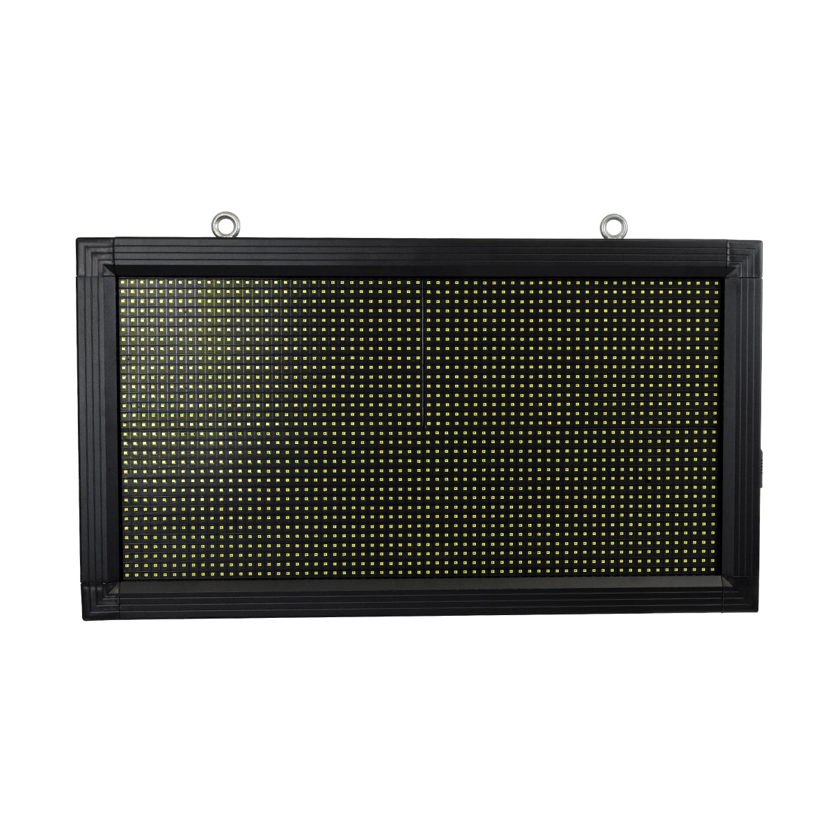 GloboStar® DISPLAY 90326 LED Scrolling Display 64x32cm - Κυλιόμενη Ψηφιακή Πινακίδα / Επιγραφή Μονής Όψης P10 LED SMD AC 220-240V - Λειτουργία μέσω Wi-Fi με Εφαρμογή APP - Αισθήτηρας Θερμοκρασίας και Υγρασίας - Αδιάβροχο IP65 - Μ72 x Π9 x Υ42.5cm - Ψυχ...