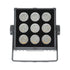 GloboStar® FLOOD-TINY 90368 Προβολέας Wall Washer για Φωτισμό Κτιρίων LED 27W 2430lm 3° DC 24V Αδιάβροχο IP65 L13.8 x W16.4 x H7cm Θερμό Λευκό 3000K - Γκρι Ανθρακί - 3 Years Warranty - ledmania.gr