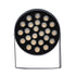GloboStar® FLOOD-NIGMA 90378 Προβολέας Wall Washer με Αντιθαμβωτική Γρίλια για Φωτισμό Κτιρίων LED 24W 2160lm 30° AC 220-240V Αδιάβροχο IP65 L15 x W15 x H9.1cm Θερμό Λευκό 3000K - Γκρι Ανθρακί