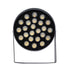 GloboStar® FLOOD-NIGMA 90379 Προβολέας Wall Washer με Αντιθαμβωτική Γρίλια για Φωτισμό Κτιρίων LED 24W 2280lm 30° AC 220-240V Αδιάβροχο IP65 L15 x W15 x H9.1cm Φυσικό Λευκό 4500K - Γκρι Ανθρακί