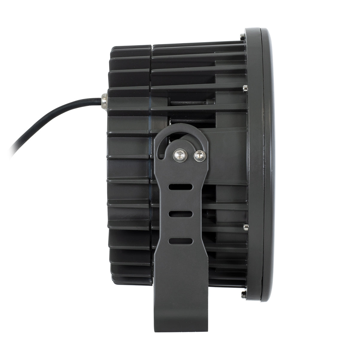 GloboStar® FLOOD-NIGMA 90398 Προβολέας Wall Washer για Φωτισμό Κτιρίων LED 54W 4860lm 30° AC 220-240V Αδιάβροχο IP65 L24.5 x W24.5 x H14.7cm Θερμό Λευκό 3000K - Μαύρο