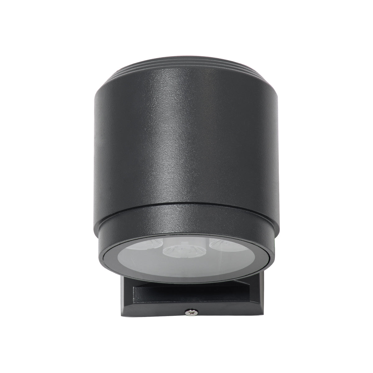 GloboStar® WALLLIGHT-SONA 90482 Φωτιστικό Τοίχου - Απλίκα Point Light LED 12W 1140lm 5° DC 24V Αδιάβροχο IP67 Μ9.5 x Π13 x Υ11cm Φυσικό Λευκό 4500K - Γκρι Ανθρακί - 3 Years Warranty