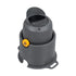 GloboStar® FLOOD-SIMA 90494 Κινούμενος Προβολέας - Σποτ Φωτισμού Wall Washer με Αντιθαμβωτική Γρίλια για Φωτισμό Κτιρίων LED 24W 2040lm 30° DC 24V Αδιάβροχο IP67 Μ14.5 x Π24.2 x Υ22.5cm RGBW DMX512 - Γκρι Ανθρακί - 3 Years Warranty - ledmania.gr