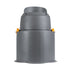 GloboStar® FLOOD-SIMA 90494 Κινούμενος Προβολέας - Σποτ Φωτισμού Wall Washer με Αντιθαμβωτική Γρίλια για Φωτισμό Κτιρίων LED 24W 2040lm 30° DC 24V Αδιάβροχο IP67 Μ14.5 x Π24.2 x Υ22.5cm RGBW DMX512 - Γκρι Ανθρακί - 3 Years Warranty - ledmania.gr