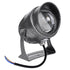 GloboStar® SPOT-XENIA 90509 Σποτ Φωτισμου Wall Washer LED 16W 1600lm 3° DC 24V Αδιάβροχο IP65 Φ9 x Υ12cm Ψυχρό Λευκό 6000K - Σφυρήλατο Γκρι - ledmania.gr