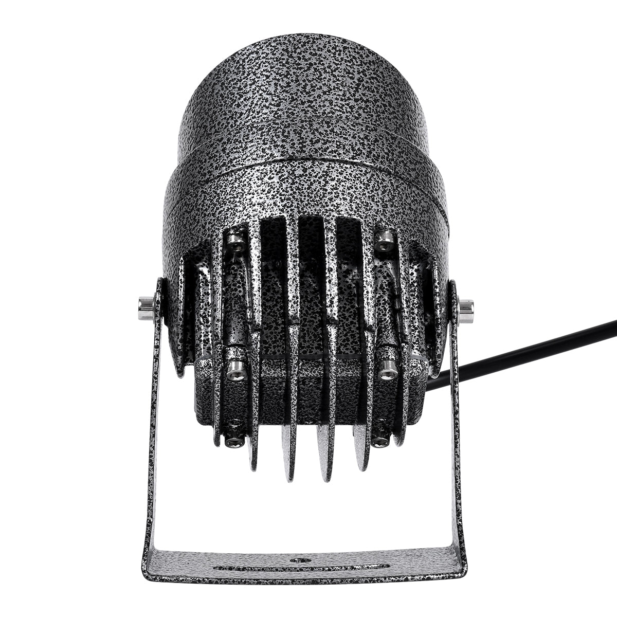 GloboStar® SPOT-XENIA 90509 Σποτ Φωτισμου Wall Washer LED 16W 1600lm 3° DC 24V Αδιάβροχο IP65 Φ9 x Υ12cm Ψυχρό Λευκό 6000K - Σφυρήλατο Γκρι - ledmania.gr