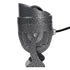 GloboStar® SPOT-XENIA 90509 Σποτ Φωτισμου Wall Washer LED 16W 1600lm 3° DC 24V Αδιάβροχο IP65 Φ9 x Υ12cm Ψυχρό Λευκό 6000K - Σφυρήλατο Γκρι - ledmania.gr