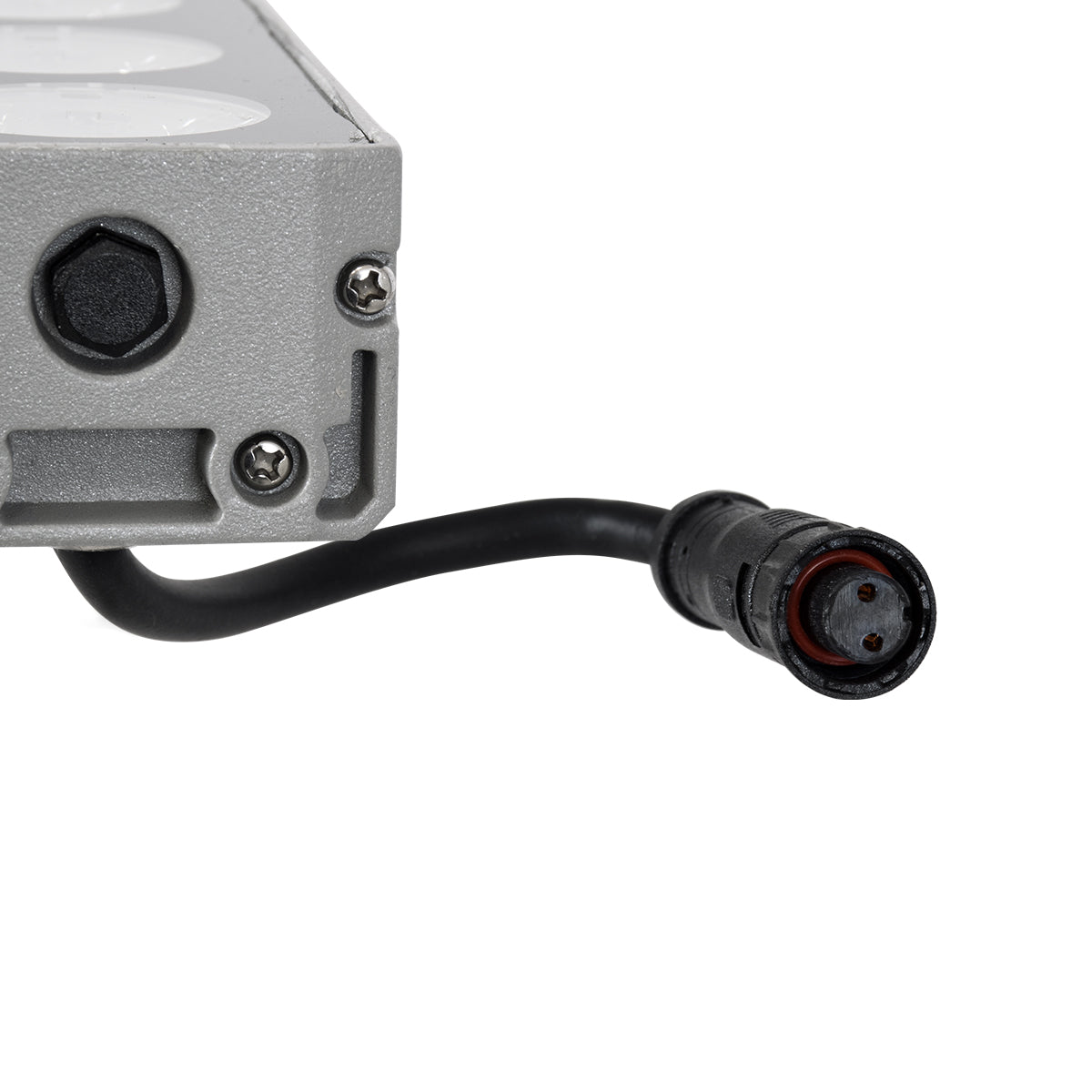 GloboStar® WASHER-JAVIA 90556 Μπάρα Φωτισμού Wall Washer LED 48W 4320lm 5° DC 24V Αδιάβροχο IP67 Μ100 x Π5.2 x Υ3.6cm (Υ8.5 με Βάση) Φυσικό Λευκό 4500K - Γκρι Ανθρακί - 3 Years Warranty - ledmania.gr