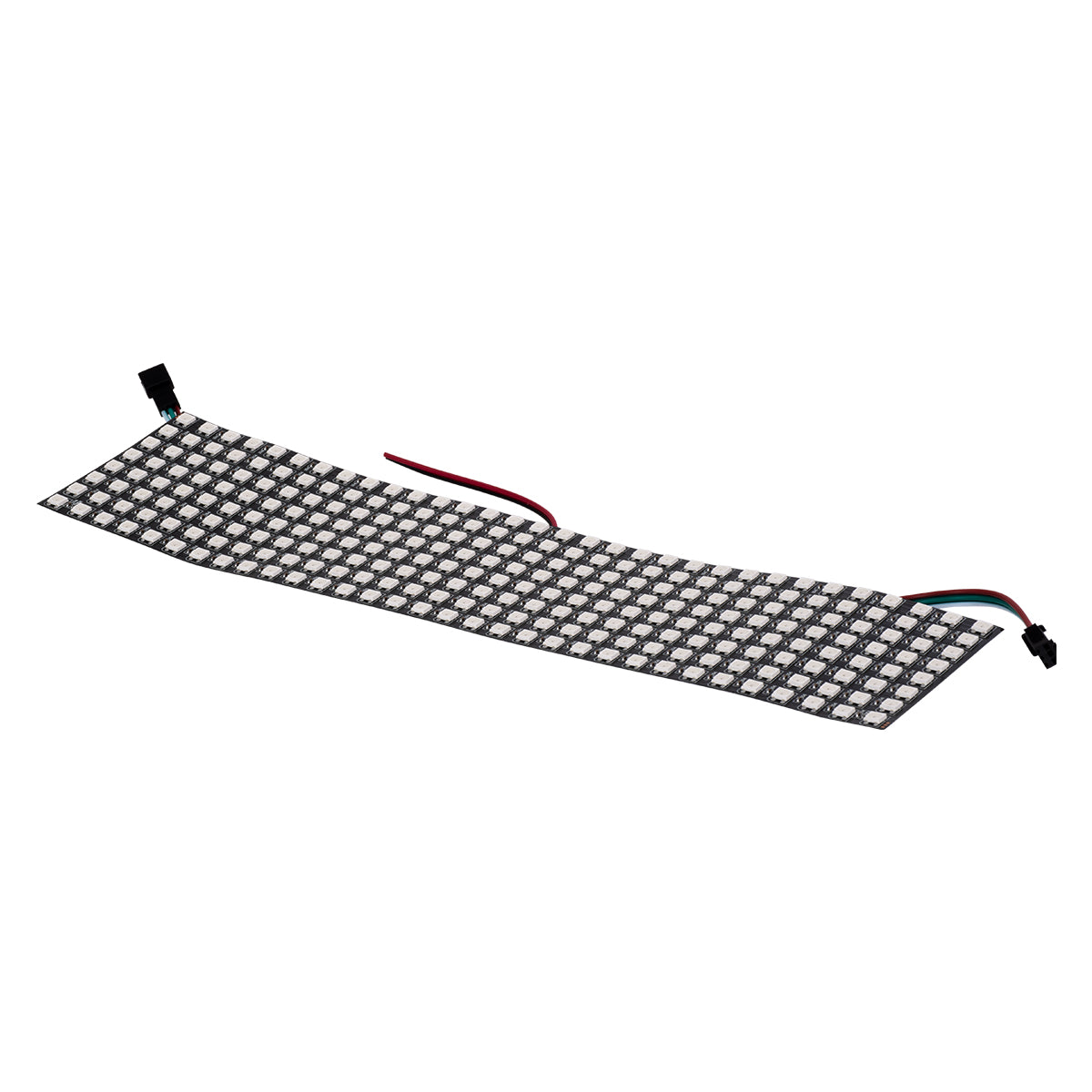 GloboStar® 90609 Digital Pixel Addressable Plate - Ψηφιακή Πλακέτα LED SMD 5050 61W/m 256LED/unit 256PIXEL/unit SPI/TTL Protocol IC WS2812/SK6812 4880lm/unit 120° DC 5V IP20 RGB - Μαύρο Σώμα - Μ320 x Π80 x Υ2mm - 5 Χρόνια Εγγύηση - ledmania.gr