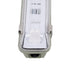 GloboStar® 90610 1 x 60cm T8 Tri-Proof Πλαστικό PC Σκαφάκι με Μεταλλικά Clips για Λάμπα Φθορίου LED Τροφοδοσίας Ενός Άκρου Αδιάβροχο IP65 - ledmania.gr