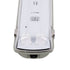 GloboStar® 90611 2 x 60cm T8 Tri-Proof Πλαστικό PC Σκαφάκι με Μεταλλικά Clips για 2 x Λάμπες Φθορίου LED Τροφοδοσίας Ενός Άκρου Αδιάβροχο IP65 - ledmania.gr